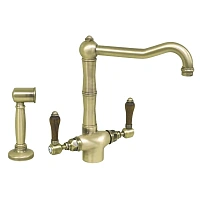Смеситель для кухни, античное золото, Nicolazzi D.Anglaises