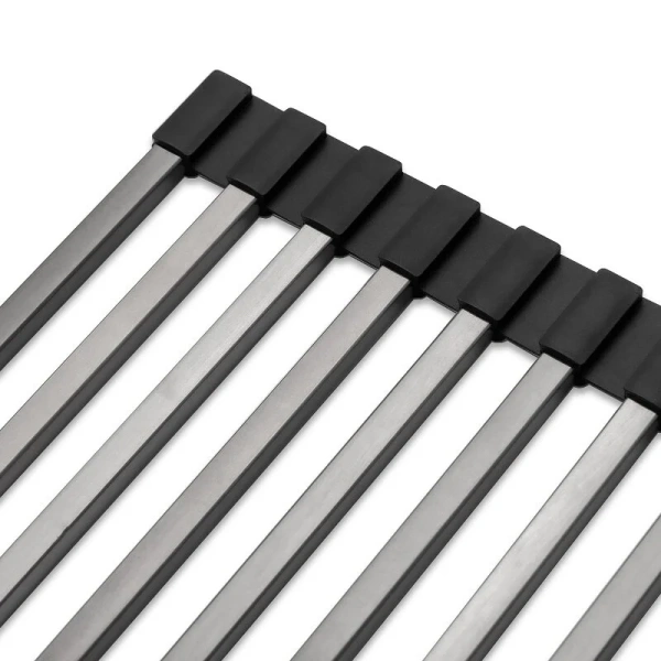 Ролл-мат для кухонных моек Paulmark 40.5 см вороненая сталь R405-GM (детальная фотография), в наличии index_1