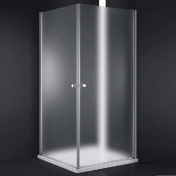 Душевой уголок Cezares Elena 70x70 см рифленое стекло ELENA-W-A-2-70-P-Cr (детальная фотография)