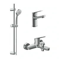 Душевой комплект Cersanit Flavis хром