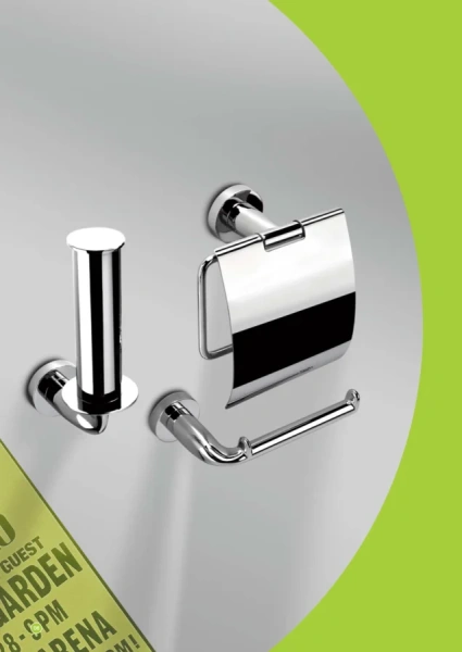 Бумагодержатель Colombo Basic хром B2708 (детальная фотография), хром