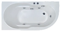Ванна гидромассажная Royal Bath Azur Standart RB614200ST-L/R, 140 x 80 см, белая