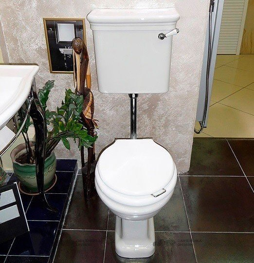 Сиденье для унитаза softclose, МДФ, цвет белый лак, фурнитура хром, Devon&Devon 2IBSEBIAETCR (детальная фотография), по запросу