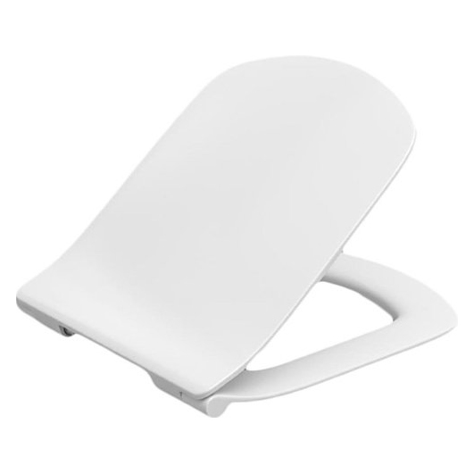 Крышка-сидение с микролифтом Roca Dama Senso петли хром ZRU9302991 (детальная фотография)