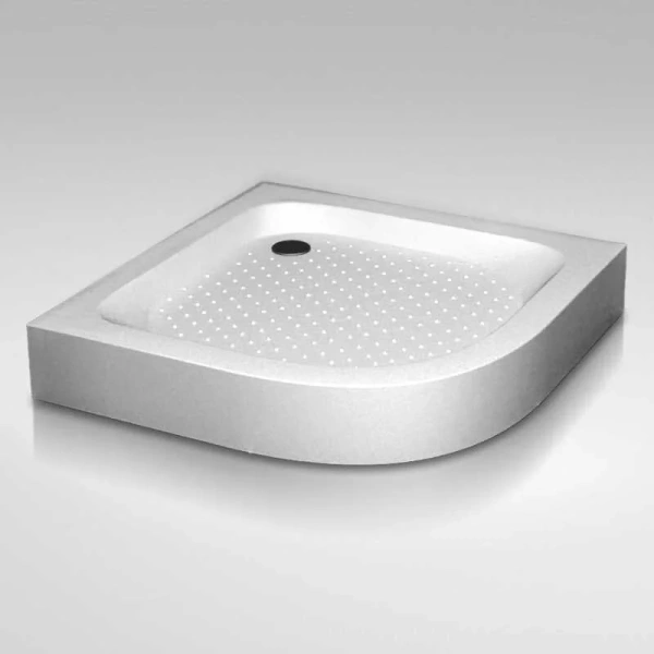 Душевой поддон RGW Acryl Lux/TN-P 80х80 см литой, полукруглый 16180488-41 (детальная фотография)