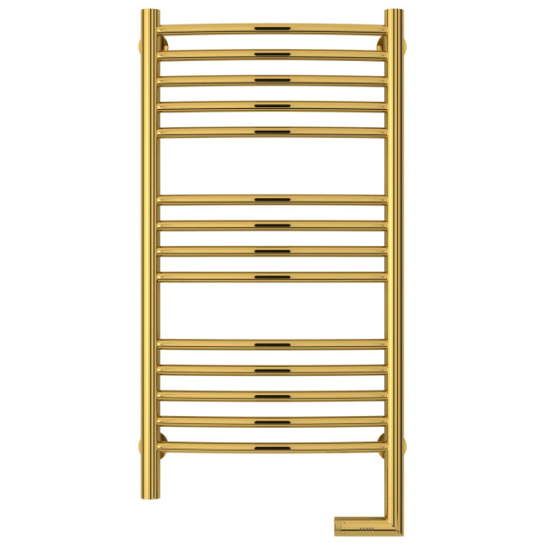 Полотенцесушитель электрический правый, цвет золото перемычка выгнутая Сунержа Богема 2.0 800х400 03-5203-8040 (детальная фотография), по запросу