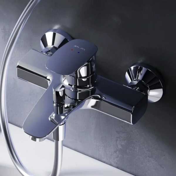 Смеситель для ванны AM.PM Spirit 2.1 хром F71A10000 (детальная фотография), хром