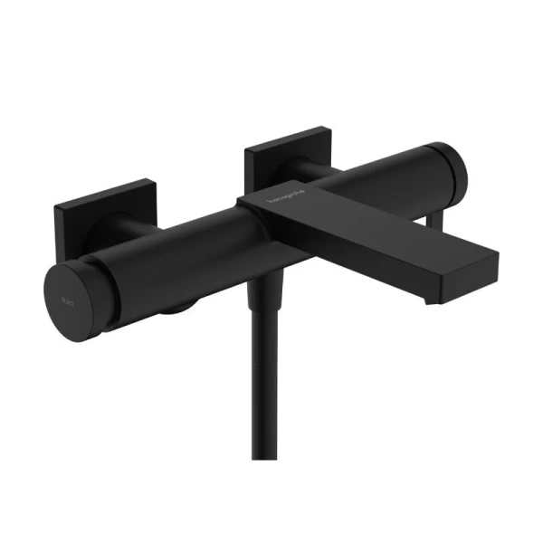 Смеситель для ванны Hansgrohe Tecturis E матовый черный 73420670 (детальная фотография)