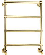 Полотенцесушитель водяной Margaroli Sole 442, 4 секции золото