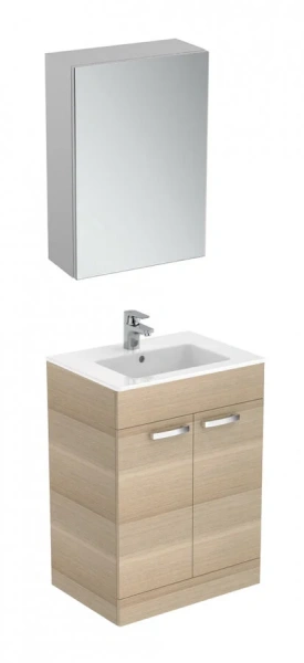 Тумба под раковину напольная Ideal Standard Tempo 60 см Sandy Oak E3244OS (детальная фотография), напольная, пристенная