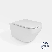 Унитаз подвесной Vincea Edge белый