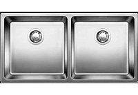 Мойка для кухни Blanco Andano 400/400-IF 86 см нержавеющая сталь