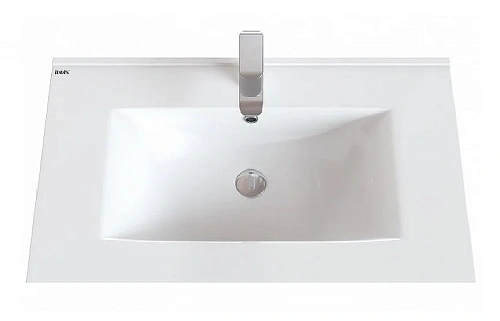 Раковина мебельная IDDIS 80 см белая - фото 2