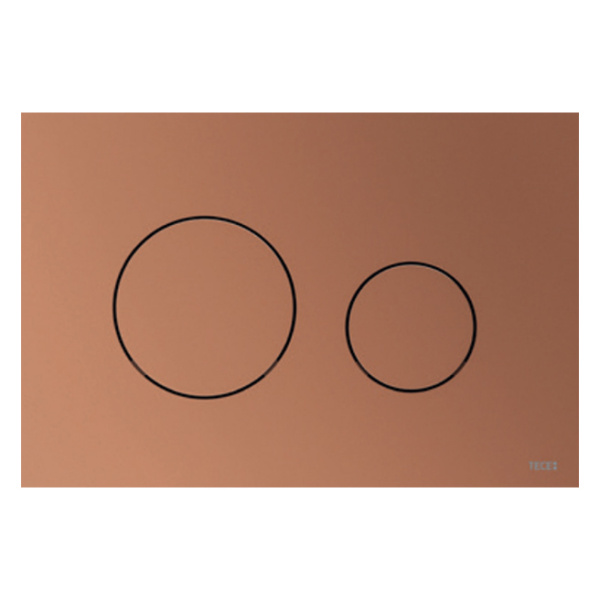 Клавиша смыва Tece TECEloop 2.0 красная бронза металлик 9240937 (детальная фотография)