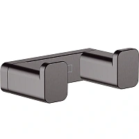 Крючок для ванной Hansgrohe AddStoris шлифованный черный хром