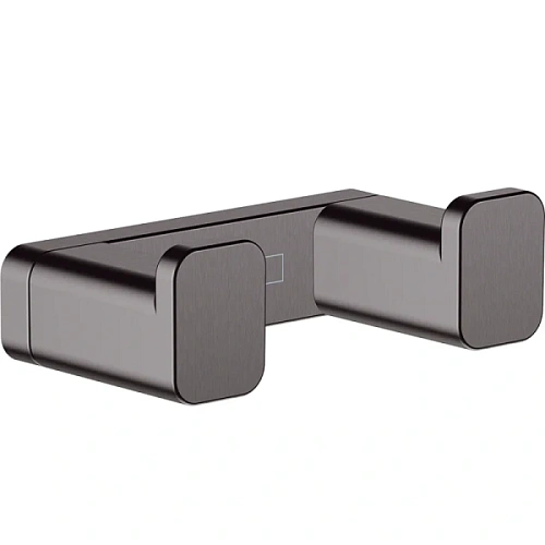Крючок для ванной Hansgrohe AddStoris шлифованный черный хром - фото 3