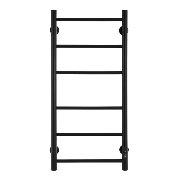 Полотенцесушитель электрический Energy Round 40x90 см черный матовый EETR0ROUND9040R905M (детальная фотография)