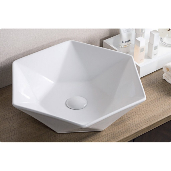 Раковина BelBagno 41 см накладная BB1344A (детальная фотография), современные, hi-tech