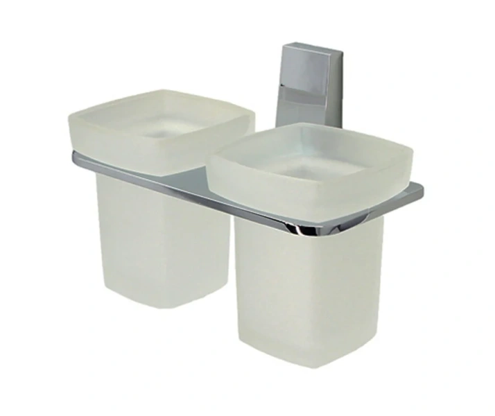 Стакан для ванной WasserKRAFT Lopau двойной K-6028D (детальная фотография)