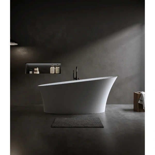 Акриловая ванна Timo KIARA1500, 150 х 75 см, цвет белый (детальная фотография), овальные