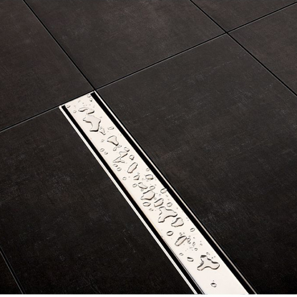 Панель Tece TECEdrainlinе steel II 120 см сатин 601283 (детальная фотография), решетка