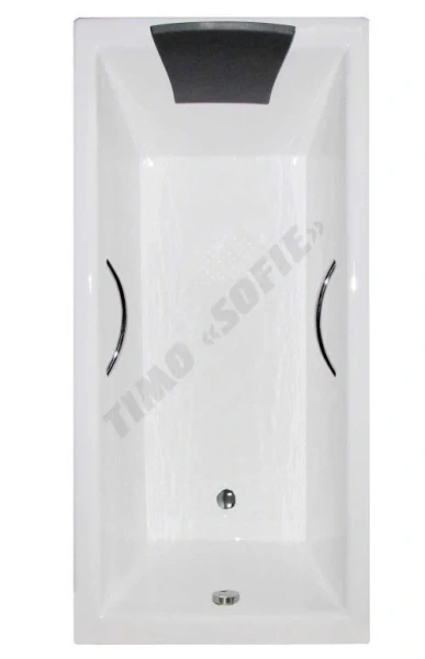 Чугунная ванна Timo "Sofia" 170 x 75 см с ручками Sofia 170x75r (детальная фотография)