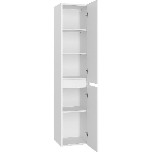 Шкаф-пенал подвесной Brevita Balaton 35 см белый, правый BAL-05035-01-2П (детальная фотография), 35 см