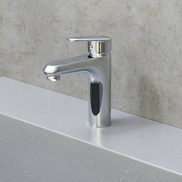 Смеситель для раковины Lemark Point монолитный LM0306C (детальная фотография), для раковины