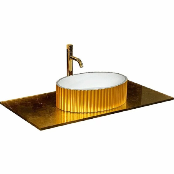 Столешница Boheme Lucido 80 см поталь 853-080-Foil (детальная фотография)