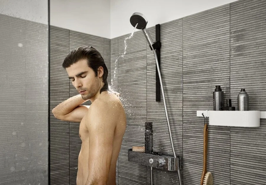 Лейка для душа Hansgrohe Pulsify хром 24110000 (детальная фотография) index_1