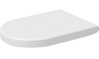 Сиденье для унитаза soft close, петли нержавеющая сталь, Duravit Starck 2