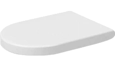 Сиденье для унитаза soft close, петли нержавеющая сталь, Duravit Starck 2