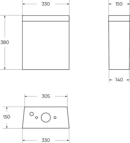 Бачок для унитаза BelBagno Lago белый BB128T (детальная фотография), по запросу index_2