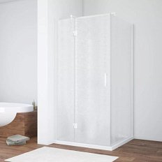 Душевой уголок стекло шиншилла Vegas-glass AFP-Fis 100х80 02 L