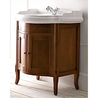 Тумба под раковину напольная Kerasan Retro 58 см noce