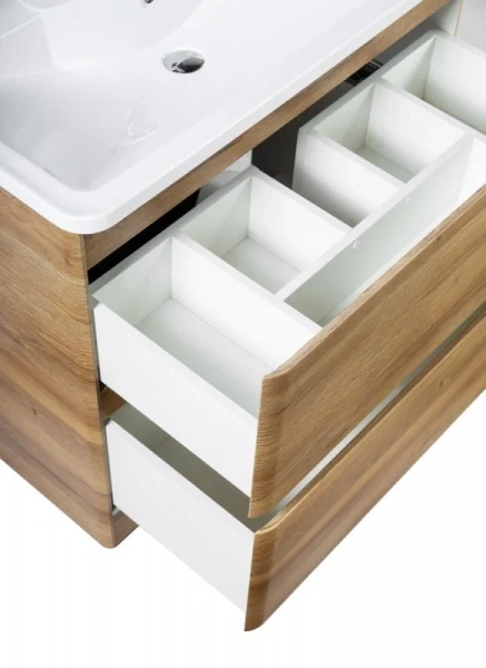 Тумба под раковину напольная BelBagno Albano 100 см rovere rustico ALBANO-1000-2C-PIA-RR (детальная фотография), напольная, пристенная