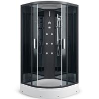 Душевая кабина Erlit Eclipse 90x90 см стекло тонированное