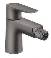 Смеситель для биде Hansgrohe Talis E шлифованный черный хром