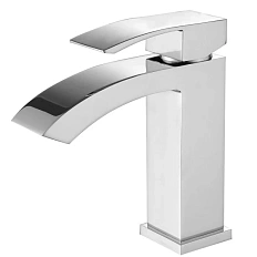 Смеситель для раковины Abber Wasserfall хром