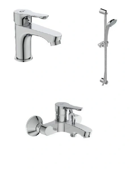 Душевой комплект Ideal Standard Alpha 3 в 1 BD004AA (детальная фотография)