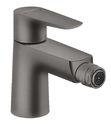 Смеситель для биде Hansgrohe Talis E шлифованный черный хром - фото 6