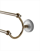 Полотенцедержатель для ванной двойной, цвет светлое золото, Devon&Devon Dorothy