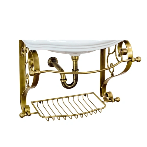 Консоль для раковины Migliore Bella бронза - фото 1