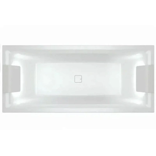 Ванна акриловая Riho Still Square 180х80 см с подголовником - фото 1