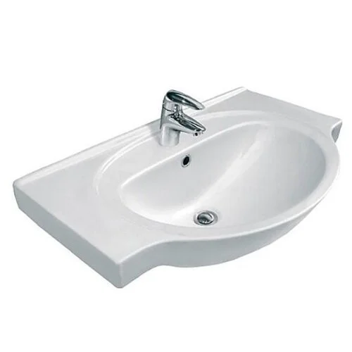 Раковина Cersanit Erica 80 см белая S-UM-ERI80/1-w (детальная фотография)