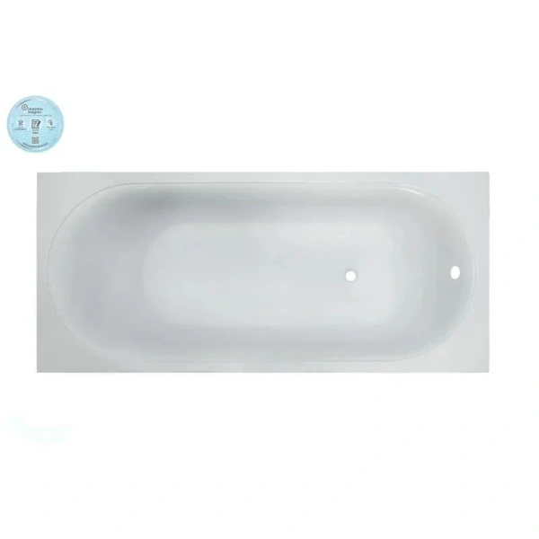 Ванна из литьевого мрамора Marmo Bagno Патриция, 170 х 75 см, MB-PA170-75 (детальная фотография), 170x75 см