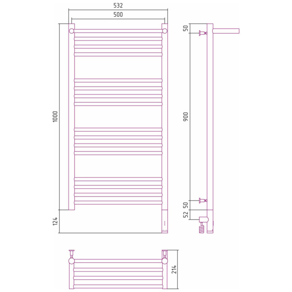 Схема (детальная фотография), лесенка, вертикальные