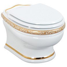 Унитаз подвесной Migliore Milady декор D4 Russo
