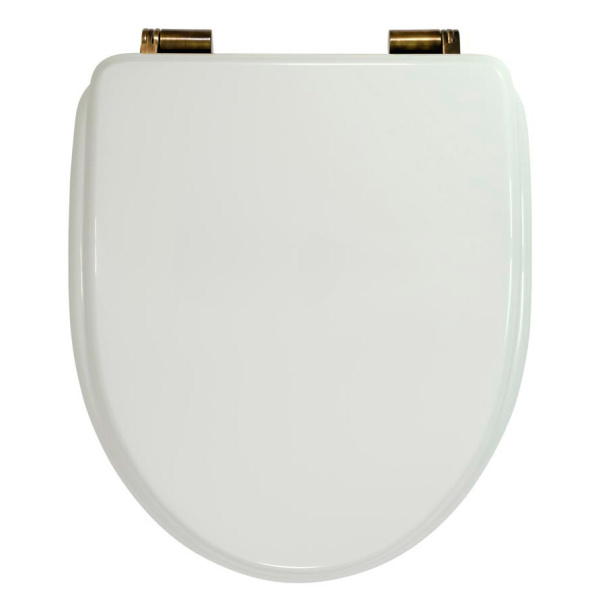 Крышка-сидение с микролифтом Migliore Milady фурнитура бронза 20907 (детальная фотография)