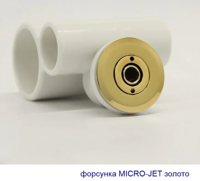 Ванна гидромассажная Whitecross Layla Slim 180 x 80 см, NANO, золото, белый, 0122.180080.100.NANO.GL (детальная фотография), другие